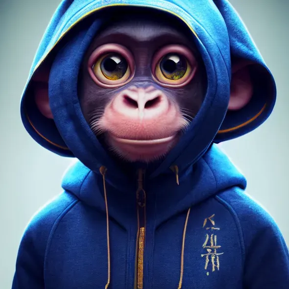 Cute Animals Wearing Hoodies