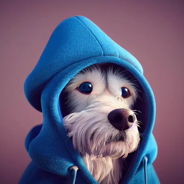 Cute Animals Wearing Hoodies