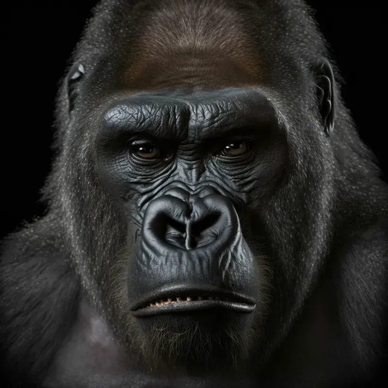 Realistic Close-up Animal Portraits