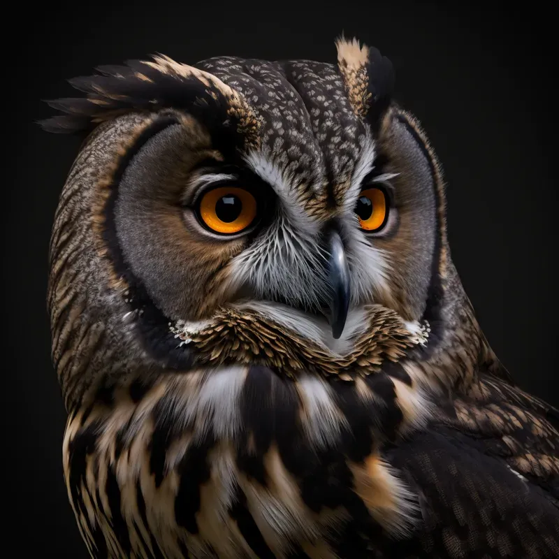 Realistic Close-up Animal Portraits