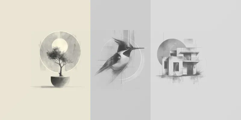 Sleek Minimalist Logo Creations generated by undefined