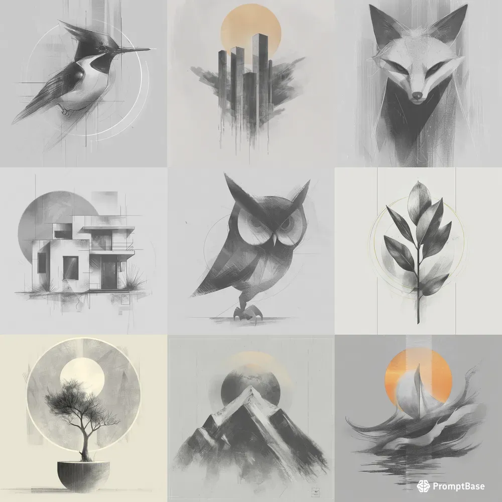 Sleek Minimalist Logo Creations