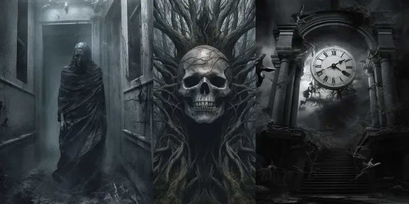 Dark Cover Art generated by undefined