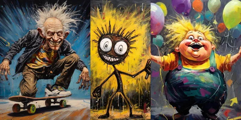 Crazy Paintings generated by undefined