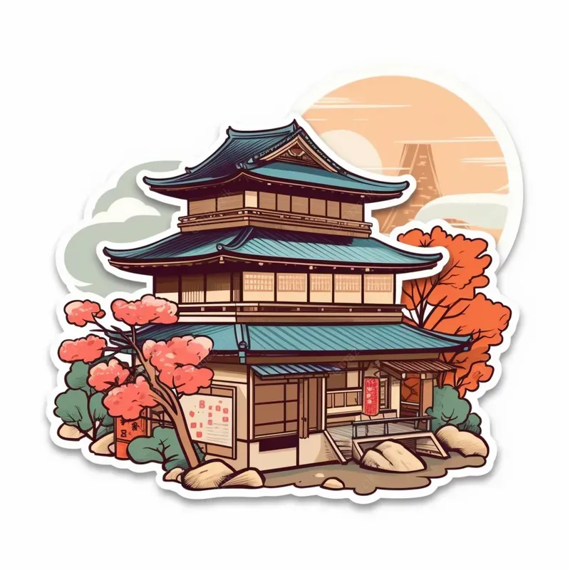 Traditional Japanese Stickers