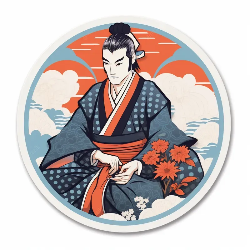 Traditional Japanese Stickers
