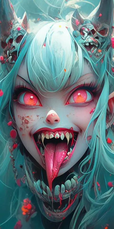 Bright Anime Manga Girls Vampires
