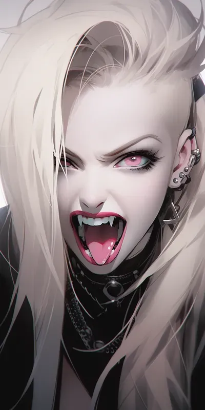 Bright Anime Manga Girls Vampires