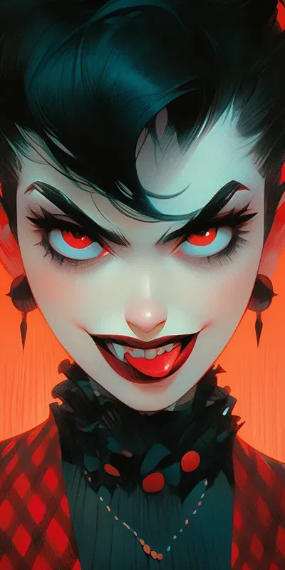 Bright Anime Manga Girls Vampires