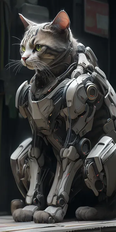 Cybernetic Bionical Mecha Cyborg Robot
