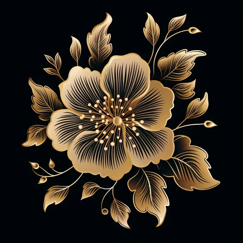 Traditional Folklore Motifs Patterns