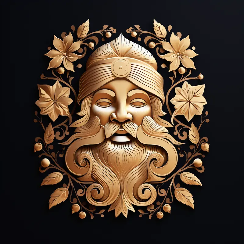 Traditional Folklore Motifs Patterns