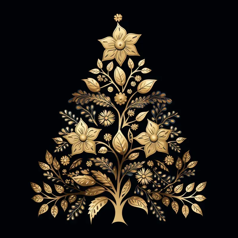 Traditional Folklore Motifs Patterns