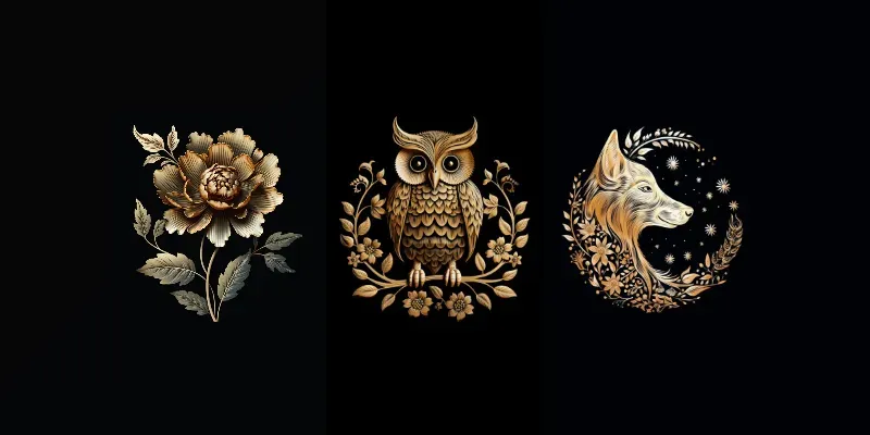 Traditional Folklore Motifs Patterns generated by undefined