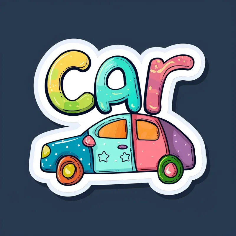 Cute Children Stickers