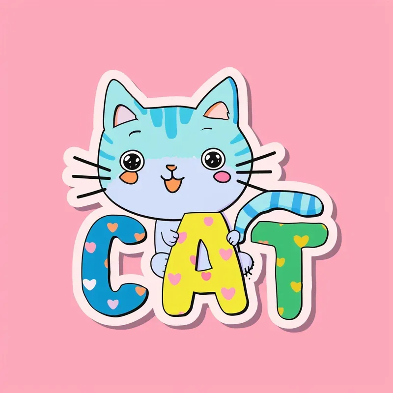Cute Children Stickers