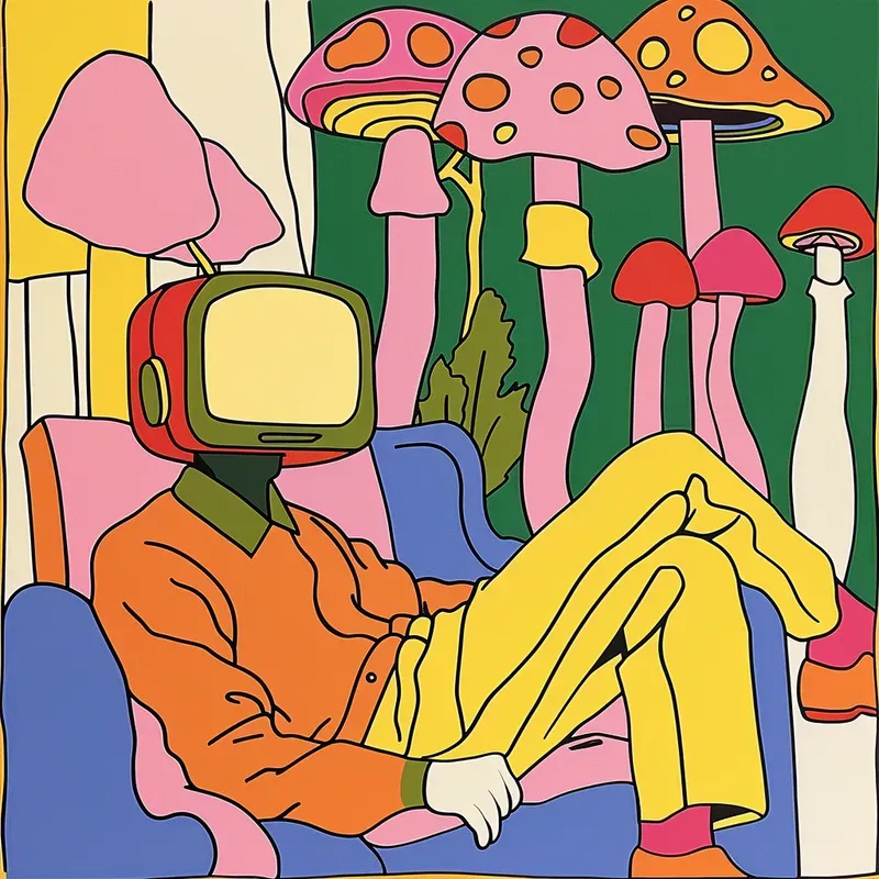 Weird Funky Psychedelic Artwork