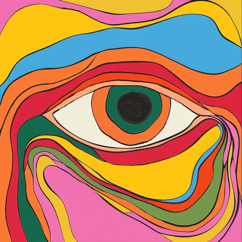 Weird Funky Psychedelic Artwork