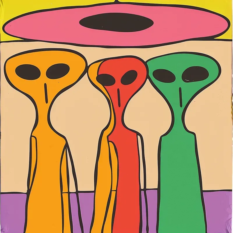 Weird Funky Psychedelic Artwork