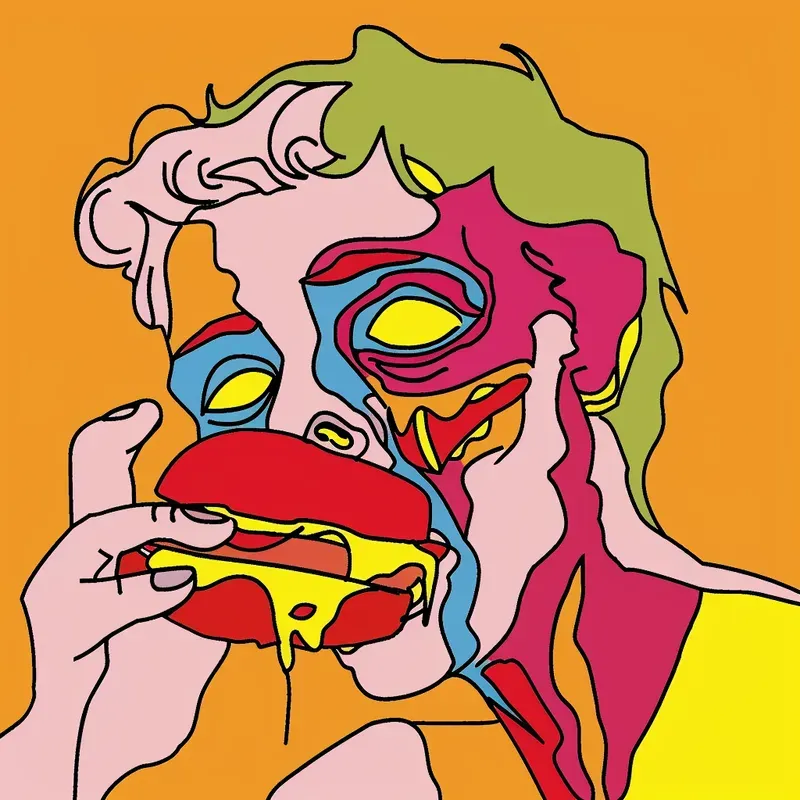 Weird Funky Psychedelic Artwork