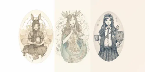 Realistic Pencil Sketches generated by midjourney