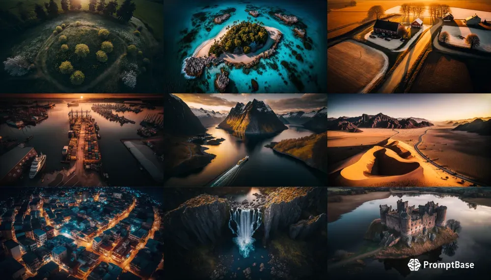 Drone-made Photographs