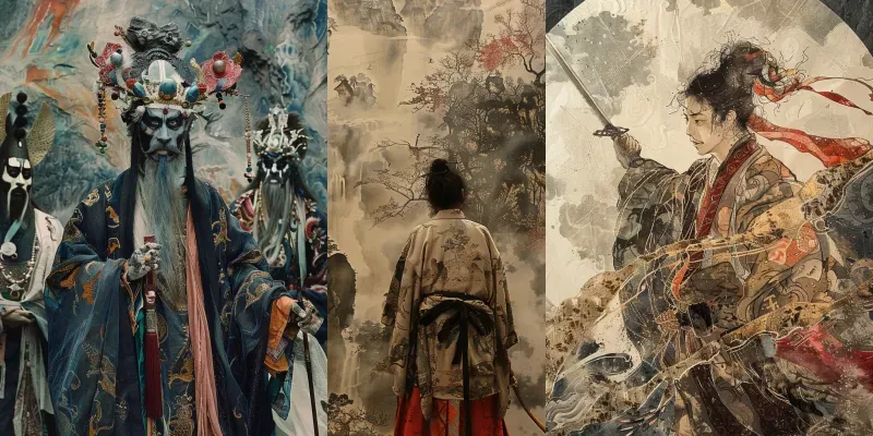 Japanese Folklore Art generated by undefined