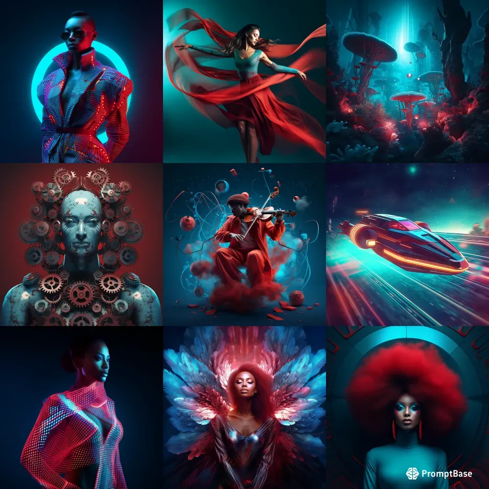 Bold Futuristic Imagery