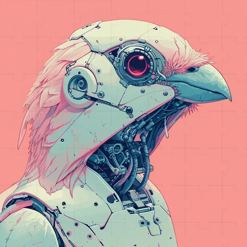 Cyberpunk Clean Style Illustrations