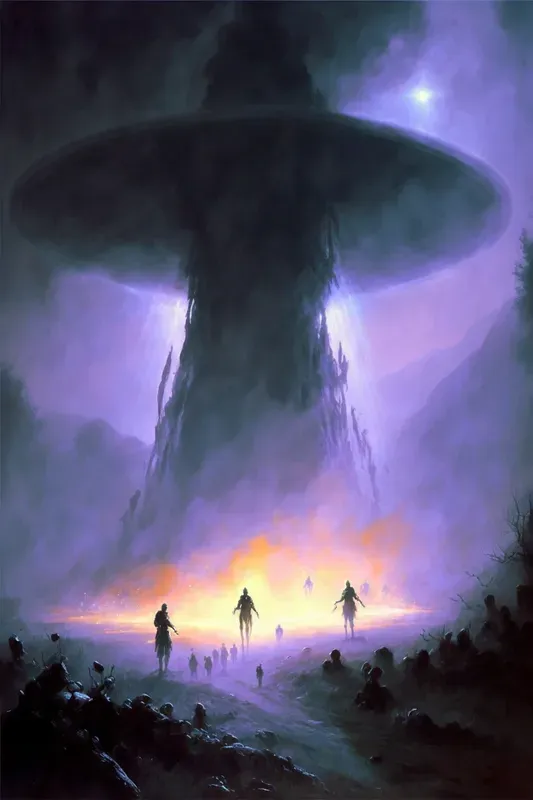 Ufo Alien Sci Fi Posters