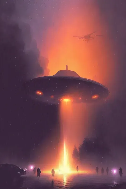 Ufo Alien Sci Fi Posters