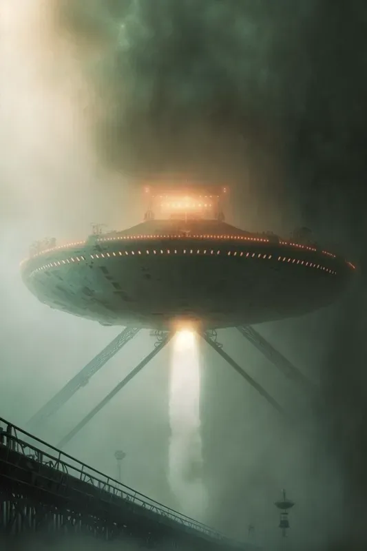 Ufo Alien Sci Fi Posters
