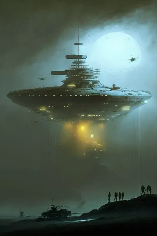 Ufo Alien Sci Fi Posters