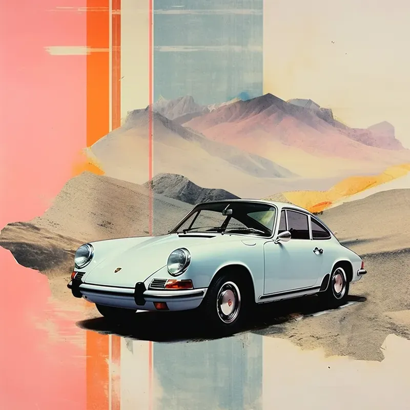 Soft Modern Mixed Media Collages
