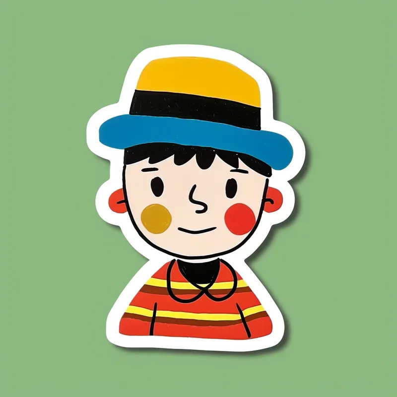 Colorful Cute Stickers For Children