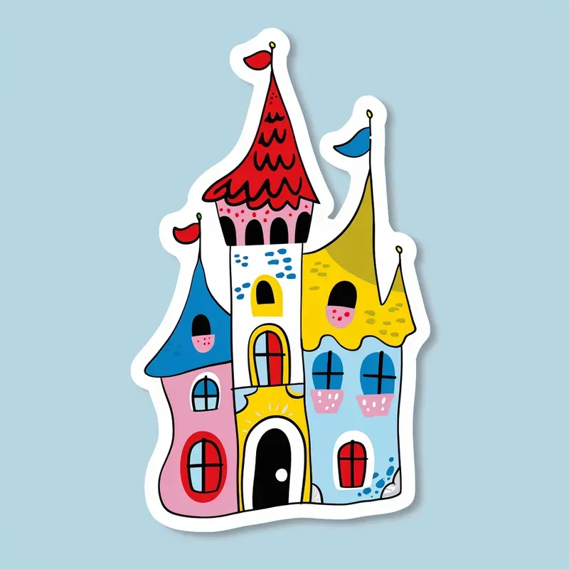 Colorful Cute Stickers For Children