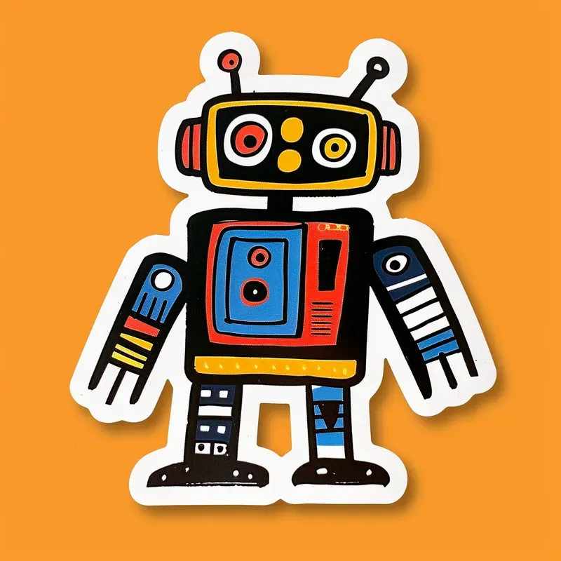Colorful Cute Stickers For Children