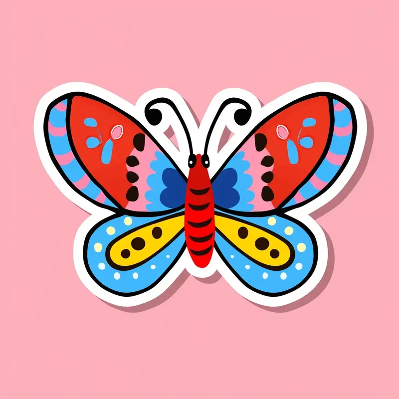Colorful Cute Stickers For Children