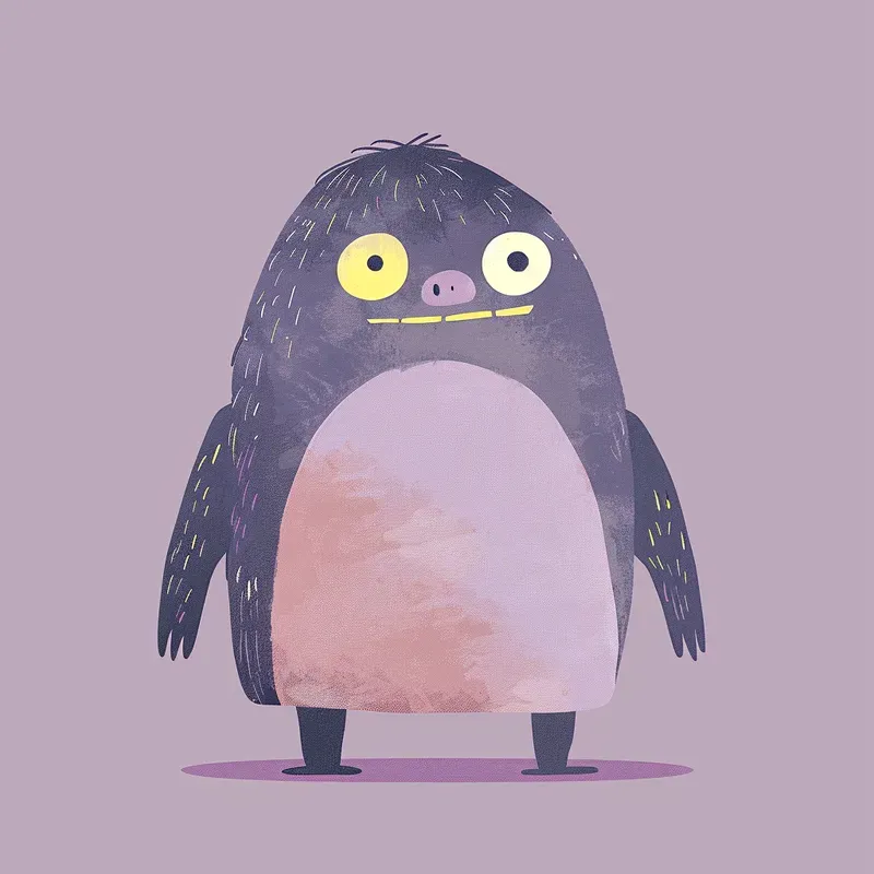 Cute Childrens Book Pastel Characters