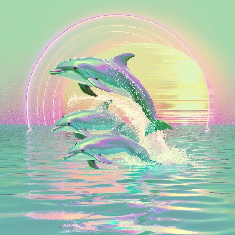 Vaporwave Retro Futurism Y2k Cover Art