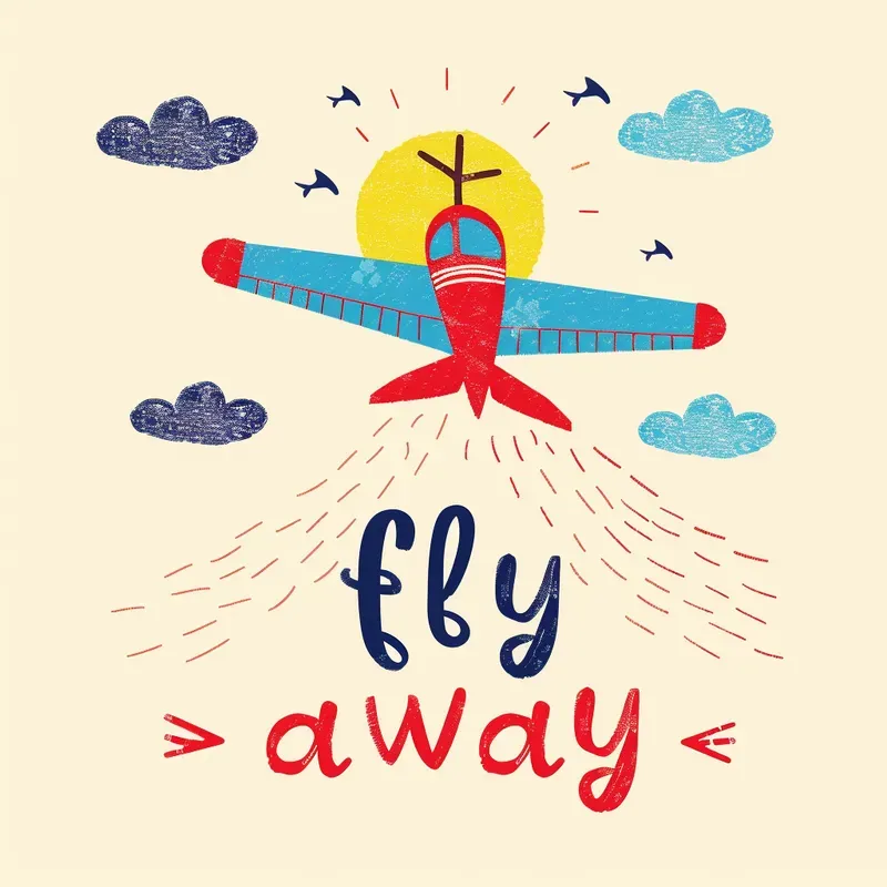 Cute Illustrations With Text For Kids