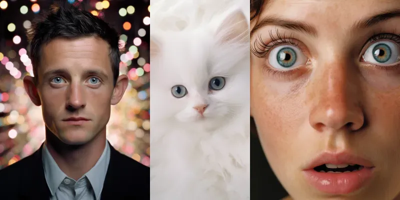 Stunning Modern Closeup Portrait Photos generated by undefined