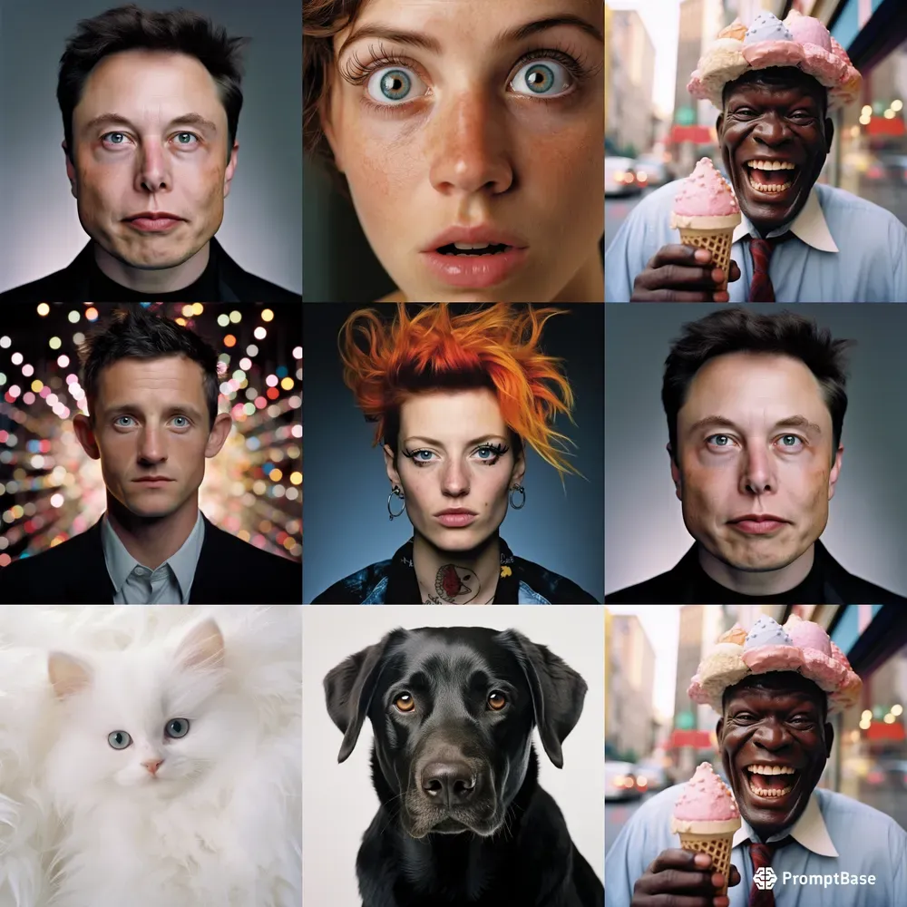 Stunning Modern Closeup Portrait Photos