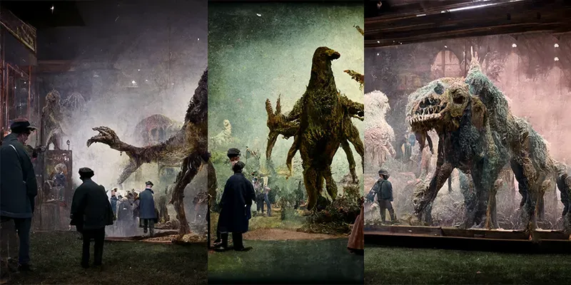 Macabre and Fantastic Natural History generated by undefined
