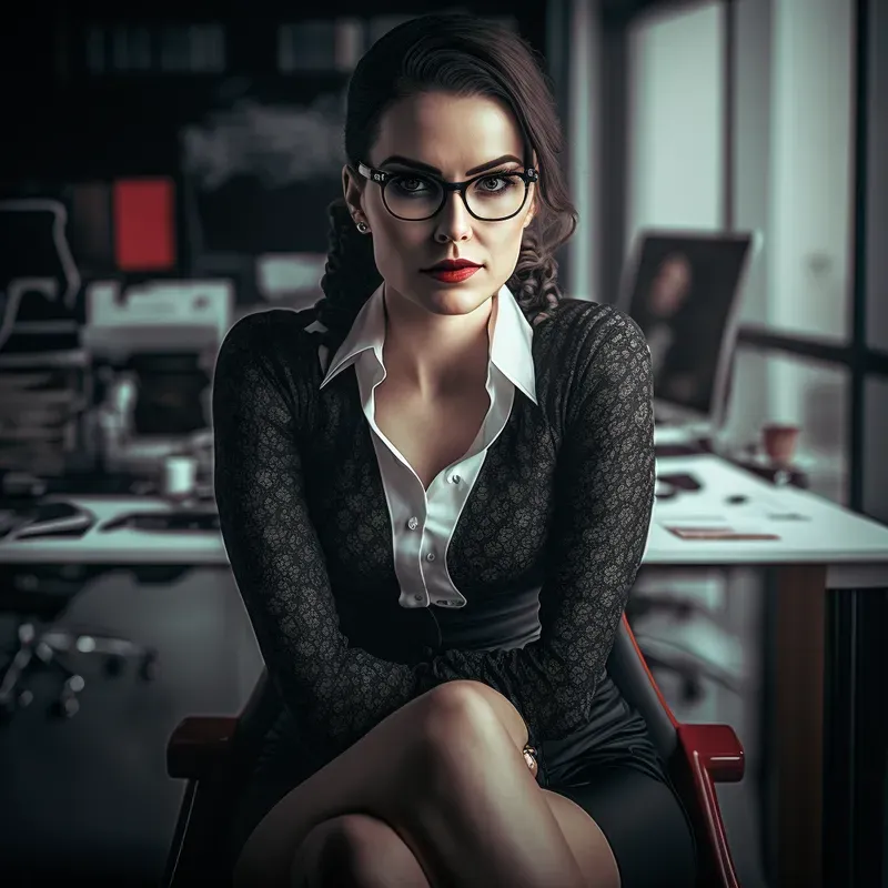 Beautiful Realistic Secretaries