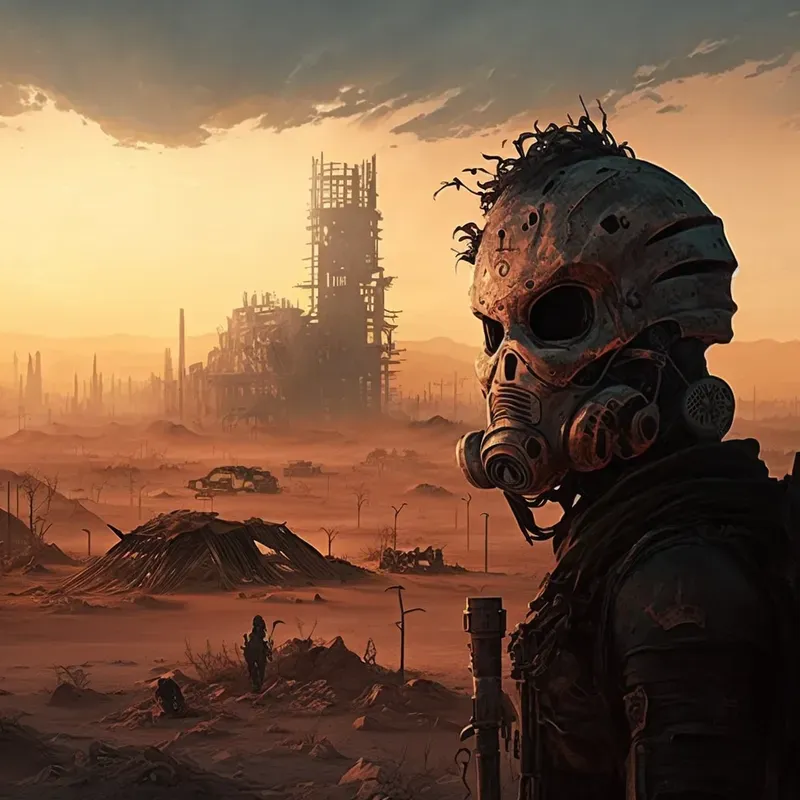 Post-apocalyptic Wasteland Landscapes