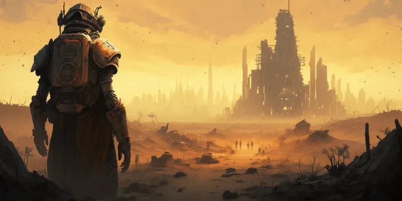 Post-apocalyptic Wasteland Landscapes