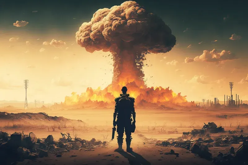 Post-apocalyptic Wasteland Landscapes