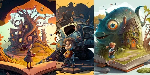 Art In Cartoon Style generated by midjourney