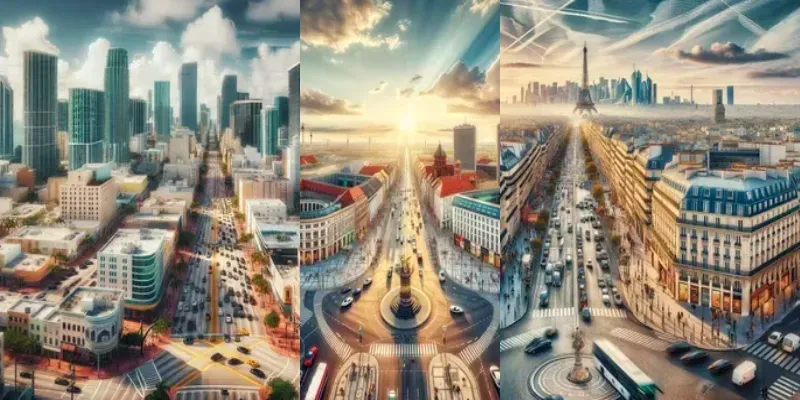 Cities Stock Images generated by undefined